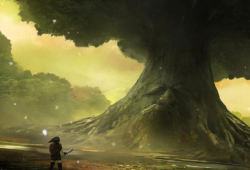 The Legend of Zelda lego set the great deku tree